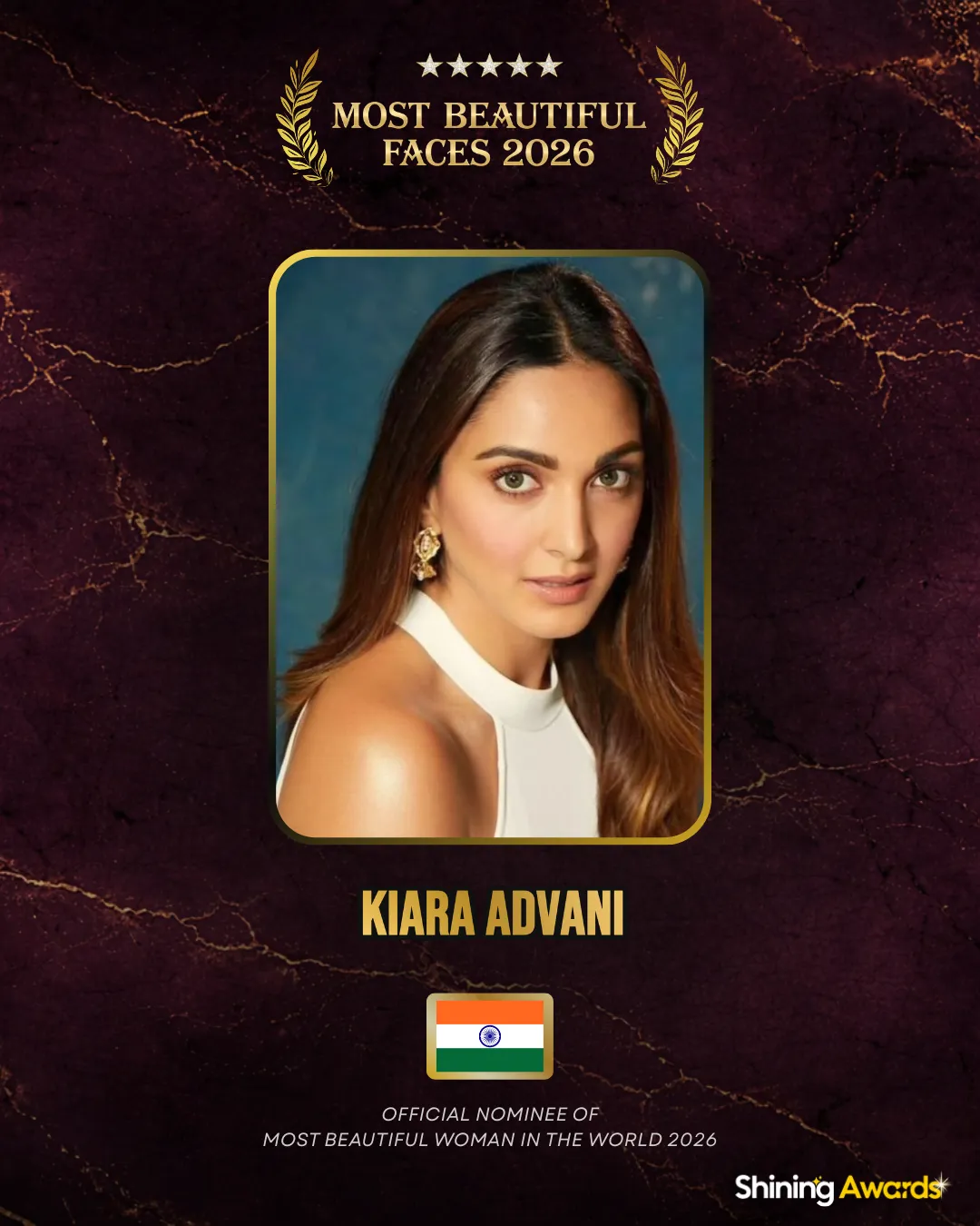 Kiara Advani Most Beautiful Woman In The World 2026