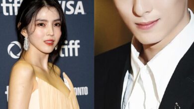 Wang Hao Xuan and Han So Hee side by side