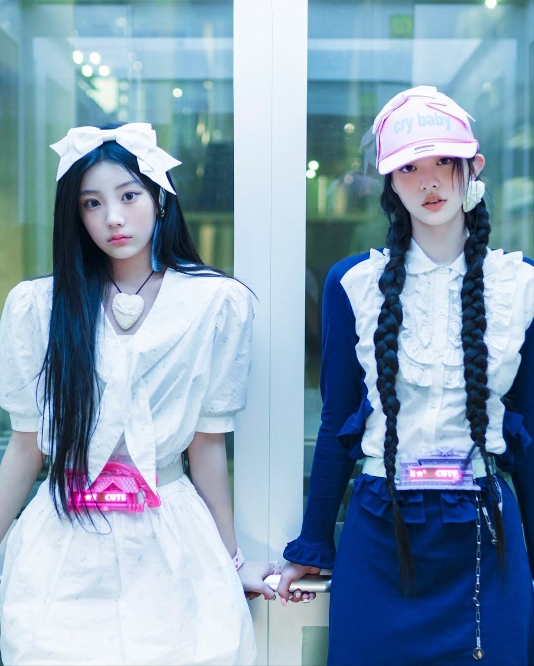 ILLIT’s Wonhee and Minju in “Not Cute Anymore” concept photos | _@every______things/Instagram_