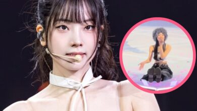 Dahyun performing with injury