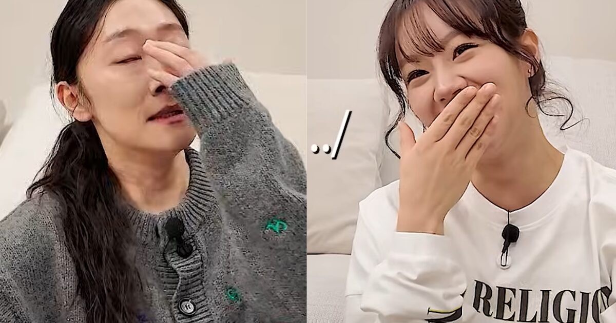 Hyeri emotional during heart-to-heart