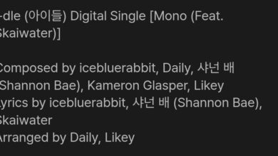 Soyeon Ice Blue Rabbit reveal