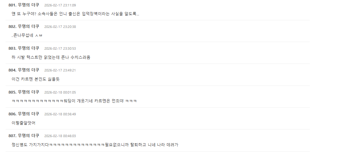 Korean netizens react on forum