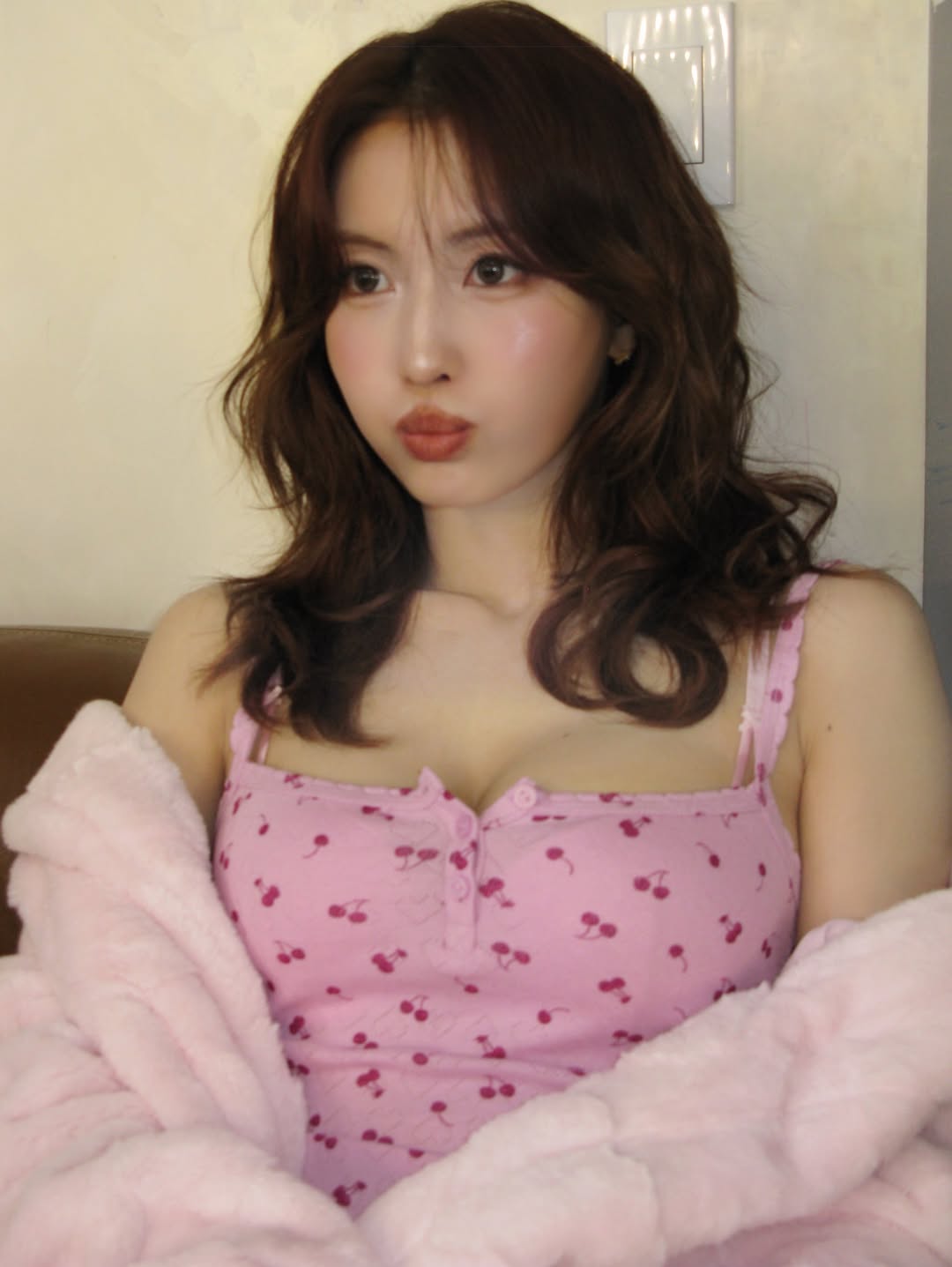 Momo leather jumpsuit