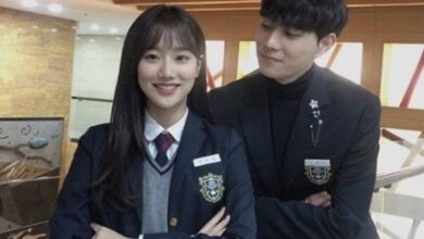 Kim Young Dae and Lee Naeun shopping