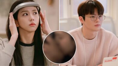 BLACKPINK Jisoo intense kiss