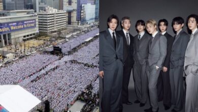 BTS's Gwanghwamun Performance Sparks "Over-Inflation" Backlash With Empty Seats