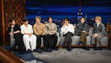 BTS on The Tonight Show With Jimmy Fallon