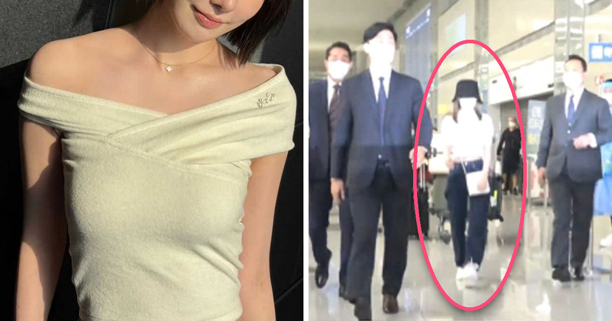BTS's Security Team Reportedly Guarded A Female Idol Like A Princess At The Airport